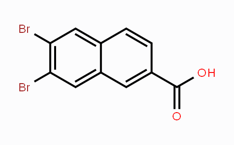 CAS No. 131331-19-6, 6,7-Dibromo-2-naphthoic acid