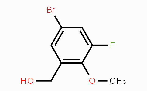 CAS No. 470668-69-0, (5-Bromo-3-fluoro-2-methoxyphenyl)methanol