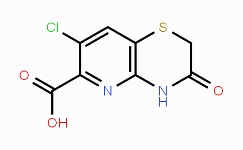 CAS No. 577691-70-4, 7-Chloro-3-oxo-3,4-dihydro-2H-pyrido-[3,2-b][1,4]thiazine-6-carboxylic acid