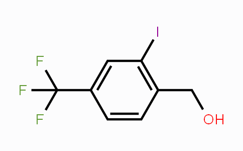 CAS No. 873005-49-3, (2-Iodo-4-(trifluoromethyl)phenyl)methanol