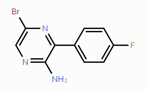 CAS No. 625848-12-6, 5-Bromo-3-(4-fluorophenyl)pyrazin-2-amine