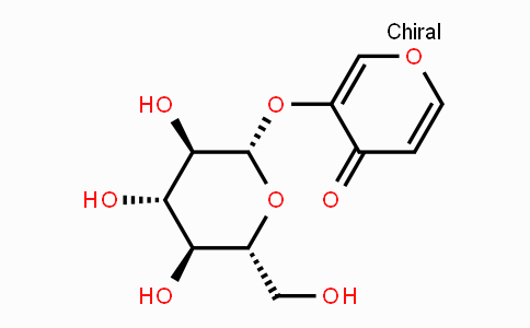 CAS No. 59219-76-0, 3-(((2S,3R,4S,5S,6R)-3,4,5-Trihydroxy-6-(hydroxymethyl)-tetrahydro-2H-pyran-2-yl)oxy)-4H-pyran-4-one