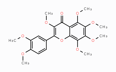 CAS No. 1178-24-1, 2-(3,4-Dimethoxyphenyl)-3,5,6,7,8-pentamethoxy-4H-chromen-4-one