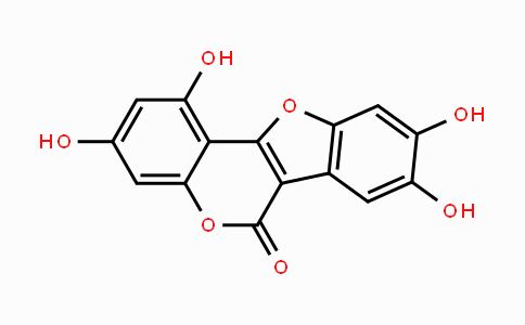 CAS No. 6468-55-9, 1,3,8,9-Tetrahydroxy-6H-benzofuro-[3,2-c]chromen-6-one