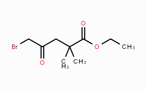 CAS No. 154325-75-4, Ethyl 5-bromo-2,2-dimethyl-4-oxopentanoate