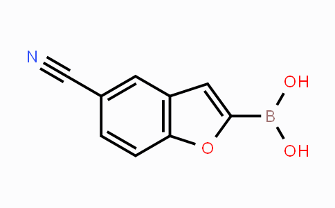 CAS No. 331833-83-1, (5-Cyanobenzofuran-2-yl)boronic acid