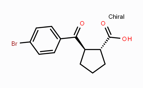 CAS No. 733740-98-2, trans-2-(4-Bromobenzoyl)cyclopentanecarboxylic acid