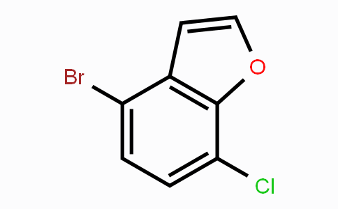 CAS No. 855343-01-0, 4-Bromo-7-chlorobenzofuran