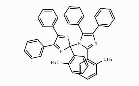 CAS No. 29864-15-1, 4,4',5,5'-Tetraphenyl-2,2'-di-o-tolyl-2'H-1,2'-biimidazole