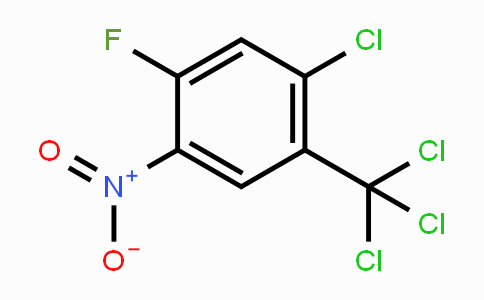 CAS No. 908009-54-1, 1-Chloro-5-fluoro-4-nitro-2-(trichloromethyl)benzene