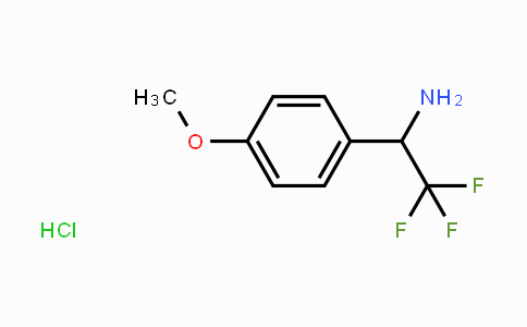 CAS No. 65686-77-3, 2,2,2-Trifluoro-1-(4-methoxyphenyl)-ethylamine hydrochloride