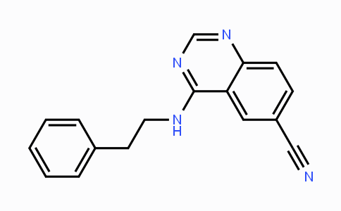 CAS No. 1366002-50-7, 4-(Phenethylamino)quinazoline-6-carbonitrile