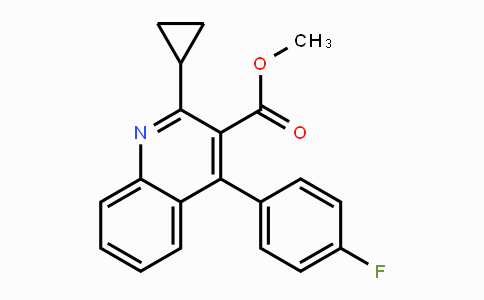 CAS No. 121659-86-7, Methyl 2-cyclopropyl-4-(4-fluorophenyl)-quinoline-3-carboxylate
