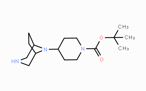 CAS No. 1120214-86-9, tert-Butyl 4-(3,8-diazabicyclo[3.2.1]-octan-8-yl)piperidine-1-carboxylate