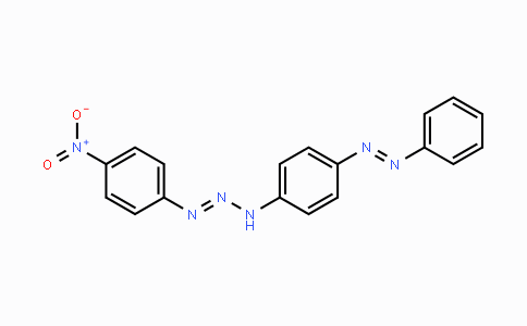 CAS No. 5392-67-6, 1-(4-Nitrophenyl)-3-(4-(phenyldiazenyl)-phenyl)triaz-1-ene