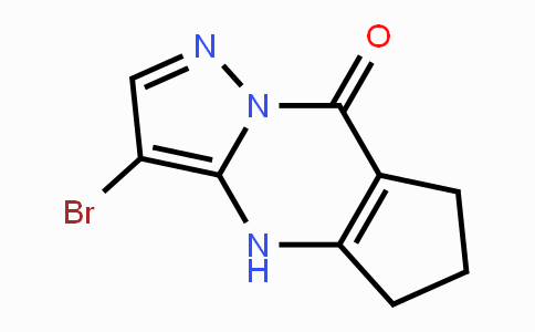 CAS No. 1429309-35-2, 3-Bromo-6,7-dihydro-4H-cyclopenta[d]-pyrazolo[1,5-a]pyrimidin-8(5H)-one