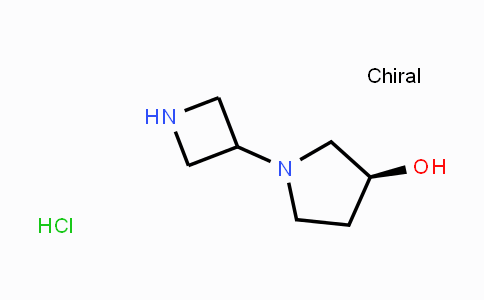 CAS No. 1449131-14-9, (S)-1-(Azetidin-3-yl)pyrrolidin-3-ol hydrochloride