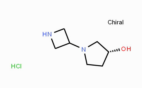 CAS No. 1449131-16-1, (R)-1-(Azetidin-3-yl)pyrrolidin-3-ol hydrochloride