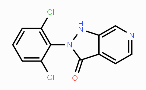 CAS No. 1313738-66-7, 2-(2,6-Dichlorophenyl)-1,2-dihydropyrazolo-[3,4-c]pyridin-3-one