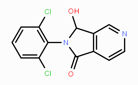 CAS No. 1337881-94-3, 2-(2,6-Dichlorophenyl)-2,3-dihydro-3-hydroxypyrrolo[3,4-c]pyridin-1-one