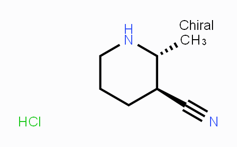 CAS No. 1374654-17-7, (2R,3S)-2-Methylpiperidine-3-carbonitrile hydrochloride