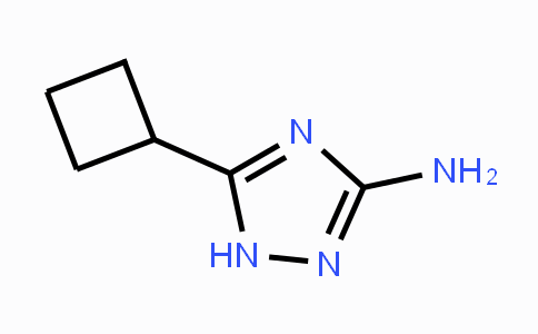 CAS No. 496057-24-0, 5-Cyclobutyl-1H-1,2,4-triazol-3-amine