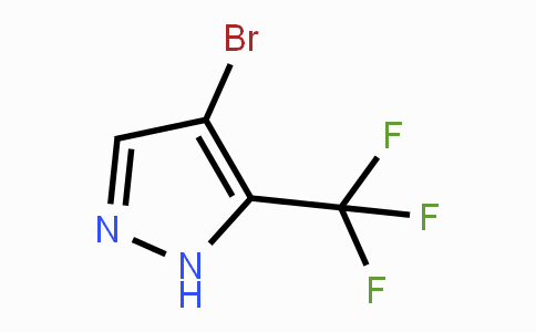 CAS No. 19968-17-3, 4-Bromo-5-(trifluoromethyl)-1H-pyrazole
