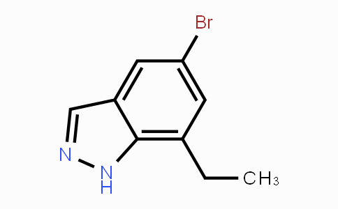 CAS No. 635712-49-1, 5-Bromo-7-ethyl-1H-indazole