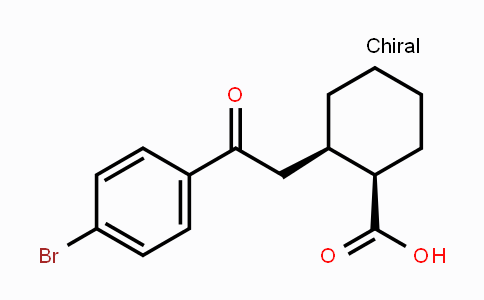 CAS No. 736136-39-3, cis-2-[2-(4-Bromophenyl)-2-oxoethyl]-cyclohexane-1-carboxylic acid