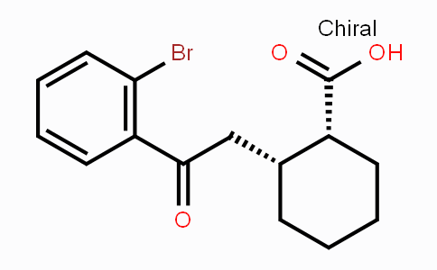 736136-44-0 | cis-2-[2-(2-Bromophenyl)-2-oxoethyl]-cyclohexane-1-carboxylic acid