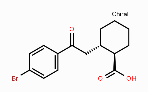 CAS No. 735274-88-1, trans-2-[2-(4-Bromophenyl)-2-oxoethyl]-cyclohexane-1-carboxylic acid