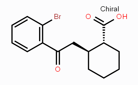 CAS No. 735274-92-7, trans-2-[2-(2-Bromophenyl)-2-oxoethyl]-cyclohexane-1-carboxylic acid