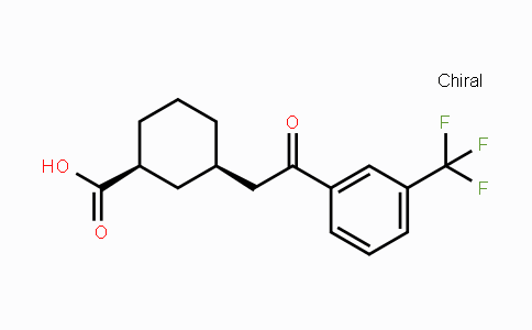 MC115628 | 735275-41-9 | cis-3-[2-Oxo-2-(3-trifluoromethylphenyl)-ethyl]cyclohexane-1-carboxylic acid
