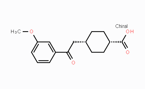 735275-51-1 | cis-4-[2-(3-Methoxyphenyl)-2-oxoethyl]-cyclohexane-1-carboxylic acid