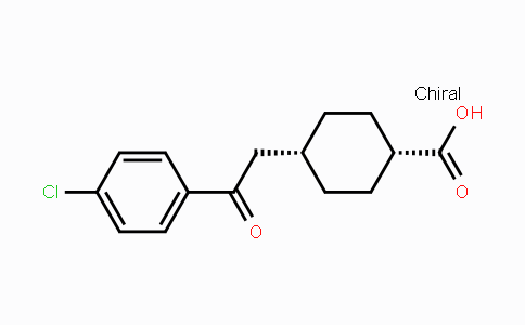 CAS No. 735275-59-9, cis-4-[2-(4-Chlorophenyl)-2-oxoethyl]-cyclohexane-1-carboxylic acid