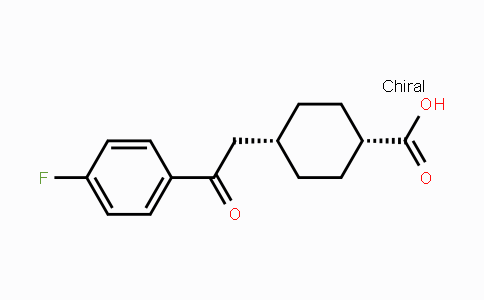 735275-61-3 | cis-4-[2-(4-Fluorophenyl)-2-oxoethyl]-cyclohexane-1-carboxylic acid