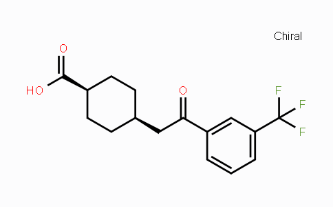 CAS No. 735275-69-1, cis-4-[2-Oxo-2-(3-trifluoromethylphenyl)-ethyl]cyclohexane-1-carboxylic acid