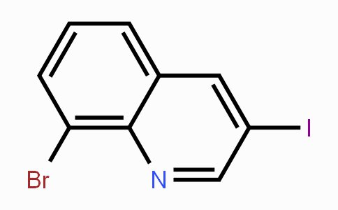 CAS No. 917251-85-5, 8-Bromo-3-iodo-quinoline