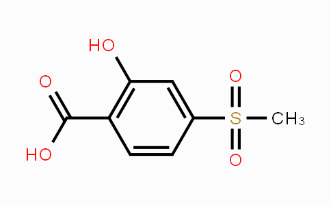 CAS No. 108153-42-0, 2-Hydroxy-4-methanesulfonylbenzoic acid