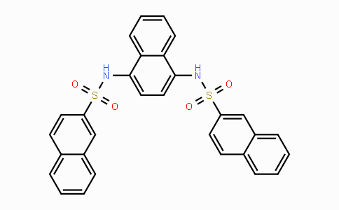 CAS No. 301315-40-2, N,N'-1,4-Naphthalenediylbis-2-naphthalenesulfonamide