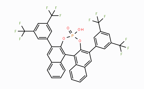 CAS No. 878111-17-2, (S)-(+)-3,3'-Bis(3,5-bis(trifluoromethyl)phenyl)-1,1'-binaphthyl-2,2'-diyl hydrogenphosphate