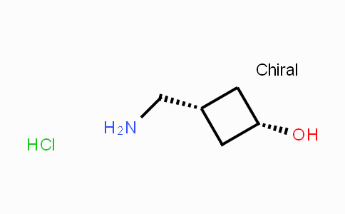 CAS No. 1400744-20-8, cis 3-(Aminomethyl)cyclobutanol hydrochloride