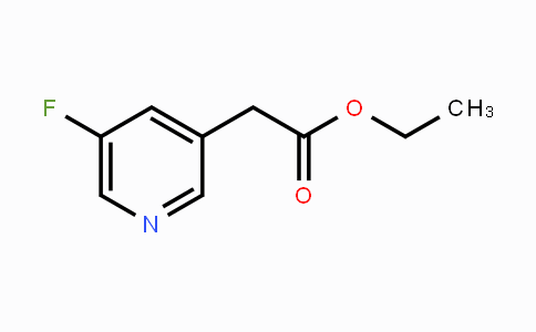 CAS No. 39891-14-0, Ethyl 2-(5-fluoropyridin-3-yl)acetate