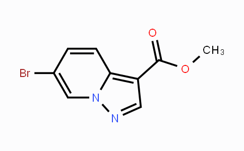 CAS No. 1062368-70-0, Methyl 6-bromopyrazolo-[1,5-a]pyridine-3-carboxylate