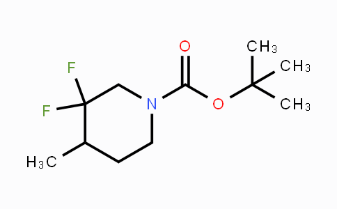 CAS No. 1373502-94-3, tert-Butyl 3,3-difluoro-4-methylpiperidine-1-carboxylate