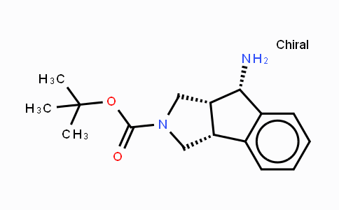CAS No. 1251021-96-1, (3AR,8S,8aR)-tert-Butyl 8-amino-3,3a,8,8atetrahydro-indeno[2,1-c]pyrrole-2(1H)-carboxylate
