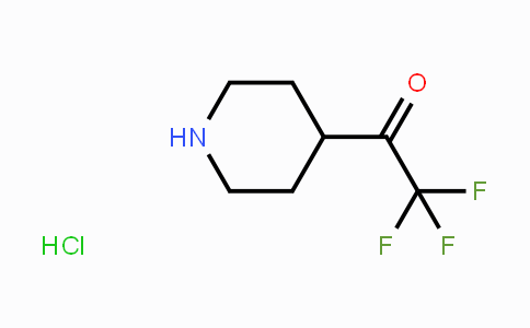 CAS No. 1372103-92-8, 4-(Trifluoroacetyl)piperidine hydrochloride