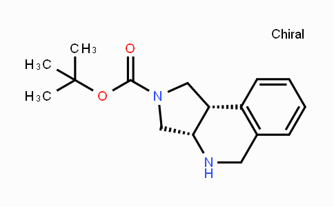 CAS No. 1251003-76-5, cis-tert-Butyl-3,3a,4,5-tetrahydro-1H-pyrrolo-[3,4-c]isoquinoline-2(9bH)-carboxylate