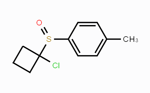 CAS No. 1221171-44-3, 1-[(1-Chlorocyclobutyl)sulfinyl]-4-methylbenzene