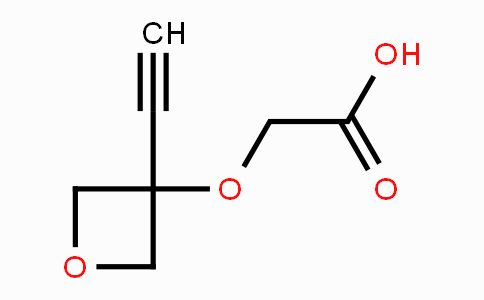 CAS No. 1379811-83-2, 2-((3-Ethynyloxetan-3-yl)oxy)acetic acid